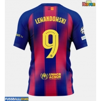 Barcelona Robert Lewandowski #9 Heimtrikot 2025-26 Kurzarm